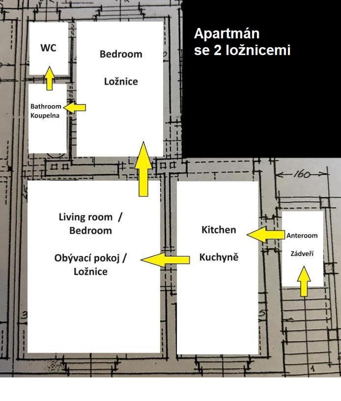 Apartmany U Kubiku Hradec Králové 外观 照片